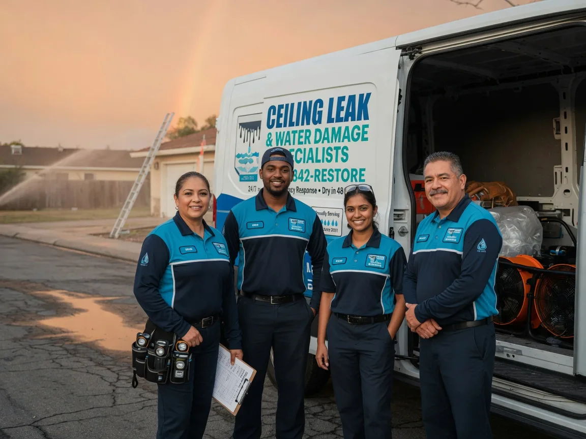 Ceiling Leak Cleanup company in Salt Rock, WV
